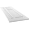 Ekena Millwork True Fit PVC San Juan Capistrano Mission Style Fixed Mount Shutters, White, 18W x 26H, PR TFP001SJ18X026WH - alternate 15